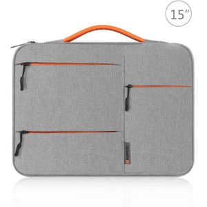 HAWEEL 15.0 inch Sleeve Case Zipper Briefcase Laptop Handbag For Macbook  Samsung  Lenovo  Sony  DELL Alienware  CHUWI  ASUS  HP  15.0 inch-16.0 inch Laptops(Grey)