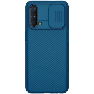 For OnePlus Nord CE 5G NILLKIN Black Mirror Series Camshield Full Coverage Dust-proof Scratch Resistant PC Case(Blue)