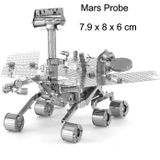 3 PCS 3D Metal Assembly Model DIY Puzzel  Stijl: Mars Probe