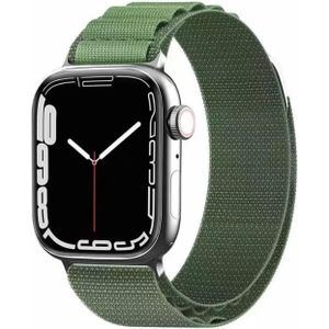 Nylon horlogeband voor Apple Watch Series 8 & 7 41 mm / SE 2 & 6 & SE & 5 & 4 40 mm / 3 & 2 & 1 38 mm