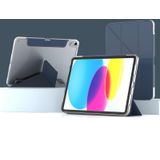 Voor iPad 10e generatie 10.9 2022 Mutural Deformation Stand Smart lederen tablethoes