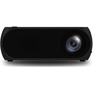 YG320 320*240 Mini LED Projector Home Theater  Support HDMI & AV & SD & USB (Black)