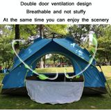 TC-014 Outdoor Beach Travel Camping Automatic Spring Multi-Person Tent For 3-4 People(Orange)