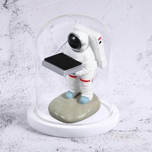 Watch Shelf Support Decorative Ornaments Watch Storage Box Display Stand  Item No.: Large Astronaut + White Cover