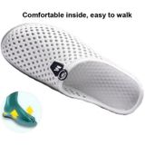 X902 Zomerstrandschoenen Non-slip flip llops paar slippers heren gaten schoenen  maat: 45