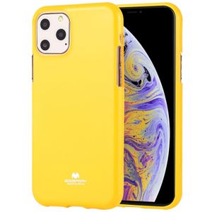 GOOSPERY JELLY TPU Shockproof and Scratch Case for iPhone 11 Pro Max(Yellow)