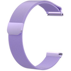For Fitbit Versa Milanese Replacement Wrist Strap Watchband  Size:S(Purple)