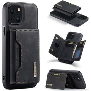 DG.MING M2 Serie 3-voudige kaarttas + magnetisch schokbestendig geval met portefeuille en houderfunctie voor iPhone 13 mini