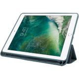 Skin Feel pennenhouder Tri-fold tablet lederen hoes voor iPad Air 2 / Air / 9.7 2018 / 9.7 2017