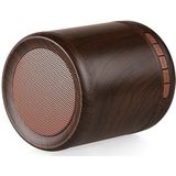 K2001 Portable Wooden Bluetooth Speaker(Black Walnut)