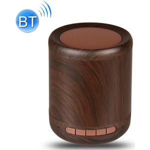 K2001 Portable Wooden Bluetooth Speaker(Black Walnut)
