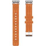 For Garmin Forerunner 35 / 30 Universal Nylon Canvas Replacement Wrist Strap Watchband(Orange)