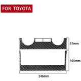 2 PCS / Set Carbon Fiber Car Central Control Air Conditioner Switch Panel Decorative Sticker for Toyota Tundra 2014-2018  Left Right Driving Universal