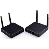 Measy FHD686-2 Full HD 1080P 3D 2.4GHz / 5.8GHz Wireless HD Multimedia Interface Extender 1 Transmitter + 2 Receiver  Transmission Distance: 200m(UK Plug)