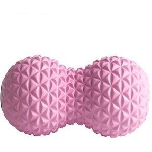 AMYUP Massage Plantar Fascia Ball Cervical Acupoint Deep Muscle Relaxation Peanut Ball(Pink)