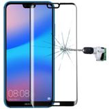 For Huawei P20 Lite 0.3mm 9H Surface Hardness 3D Full Screen Tempered Glass Film