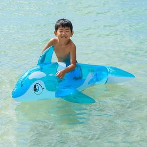 Frr-134 volwassen kinderen pvc cartoon dier opblaasbare drijvende rij water spelen speelgoed