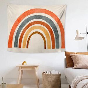 Fabric Tapestry Exaggerated Abstract Style Hanging Background Covering Cloth  Size: 150x100cm(Illustration 12)