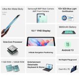 [HK Magazijn] DOOGEE T10S tablet-pc  10 1 inch  6 GB + 128 GB  Android 13 Spreadtrum T606 Octa Core 1.6GHz  Ondersteuning Dual SIM & WiFi & BT  Netwerk: 4G  Wereldwijde versie met Google Play (Blauw)
