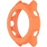 For Garmin Forerunner 255 Armor Hollow TPU Watch Case(Orange)