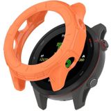 For Garmin Forerunner 255 Armor Hollow TPU Watch Case(Orange)