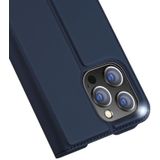 Dux Ducis Skin Pro -serie Schokbestendig horizontale flip lederen telefoonhoesje voor iPhone 14 Pro Max