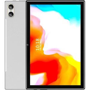 P80 4G-telefoongesprek Tablet-pc  10 1 inch  4 GB + 64 GB  Android 8.0 MTK6750 Octa Core 1.8GHz  Dual SIM  Ondersteuning GPS  OTG  WiFi  BT (Zilver)