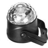 MGY-019 6W Remote Control LED Crystal Magic Ball Light Colorful Rotating Stage Laser Light  Specification: EU Plug