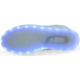 Kinderen lichtgevende low-cut schoenen USB opladen LED lichtgevende schoenen  grootte: 29 (wit)