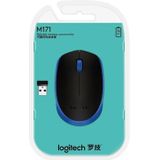 Logitech M171 1000DPI USB Wireless Mouse with 2.4G Receiver (Blue)