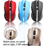 T-WOLF Q5 2.4GHz 5-Buttons 2000 DPI Wireless Mouse Silent And Non-Light Gaming Office Mouse For Computer PC Laptop(Red )