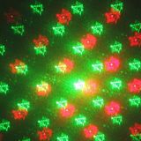 YX-6H Multifunction Disco DJ Club Holographic Laser Star Projector  2-color Red + Green Light  with Holder  Support Sound Active & Auto Made Function(Blue)