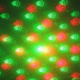 YX-6H Multifunction Disco DJ Club Holographic Laser Star Projector  2-color Red + Green Light  with Holder  Support Sound Active & Auto Made Function(Blue)