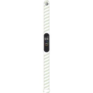 Voor Xiaomi Mi Band 6/5/4/3 Siliconen Vervanging Strap Horlogeband