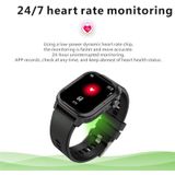 Q25 1 7 inch TFT HD -scherm Smart Watch  ondersteunen Bluetooth -oproep/bloeddrukmonitoring