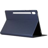 ENKAY Horizontal Flip Leather Case with Holder for Samsung Galaxy Tab S6 10.5 T860 / T865(Dark Blue)