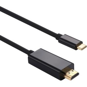 1.8m HDMI Male to USB-C / Type-C Male Adapter Cable  For Galaxy S9 & S9 + & S8 & S8 + & Note 8 / HTC 10 / Huawei Mate 10 & Mate 10 Pro & P20 & P20 Pro / MacBook 12 inch / MacBook Pro