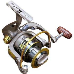 YUMOSHI GS1000 Full Metal 12 Ball Bearings Rocker Handle Wheel Seat Fishing Spinning Reel
