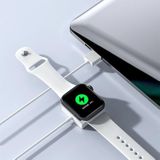 adj-981 Portable Magnetic Wireless Charger for Apple Watch (White)