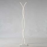 Modern Simple Personality LED Floor Lamp Lighting Soft Decoration Light(White Light)