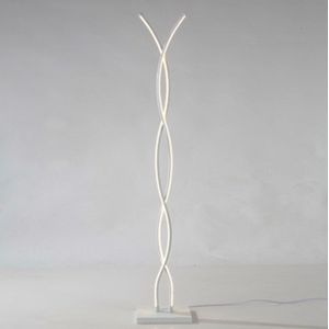 Modern Simple Personality LED Floor Lamp Lighting Soft Decoration Light(White Light)