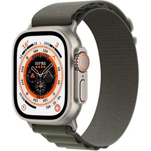Voor Apple Watch Ultra 49 mm nylon horlogeband