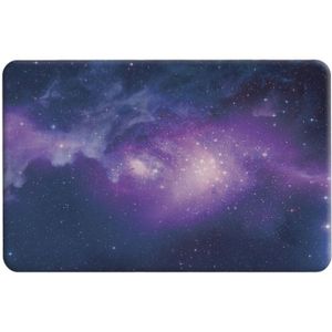 For Macbook Pro 15.4 inch Starry Sky Patterns Apple Laptop Water Decals PC Protective Case(Blue)