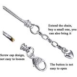 2 PCS Crystal Unicorn Bracelet DIY Handmade Jewelry Female Child Snake Bone Bracelet Length:16cm(SL161 White)