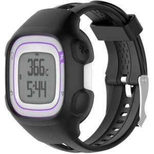 Smart Watch Silicone Protective Case for Garmin Forerunner 10 / 15(Black)