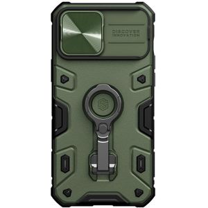 NILLKIN CamShield Armor Pro Magnetic Phone Case For iPhone 13 Pro Max(Green)