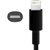 1m Super Quality Multiple Strands TPE Material USB Sync Data / Charging Cable  For iPhone XR / iPhone XS MAX / iPhone X & XS / iPhone 8 & 8 Plus / iPhone 7 & 7 Plus / iPhone 6 & 6s & 6 Plus & 6s Plus / iPad(Black)