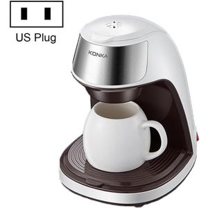KONKA KCF-CS2 Home Office Small Portable Drip Coffee Machine?US Plug(White)