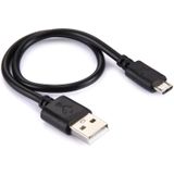 30cm 2 Cores 20 Copper Wires Micro USB to USB 2.0 Charger Cable  For Samsung  HTC  LG  Sony  Huawei  Lenovo  Xiaomi and other Smartphones