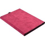 13 inch lederen tablet beschermhoes voor Microsoft Surface Pro X  Color: Rose Red